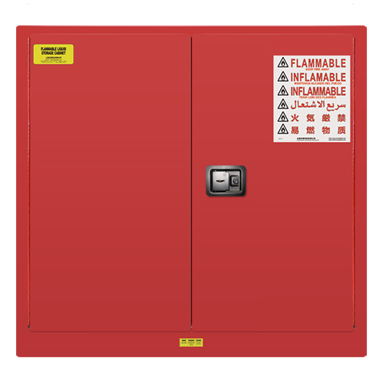 30 gallons Lab Storage Safety Cabinet -Red