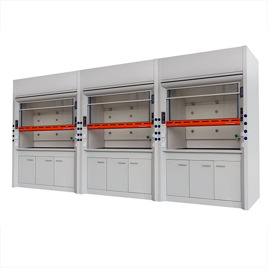 Epoxy Coating Lab Steel Fume Hood