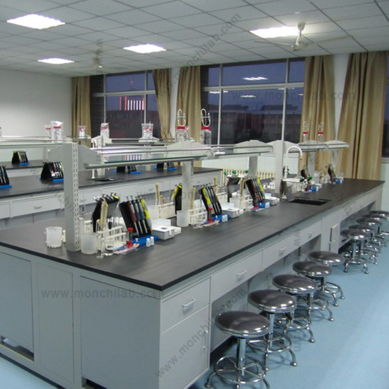 Physical Lab Furniture with Power Supply