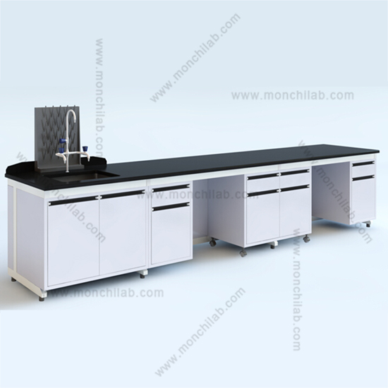 Lab Chemical Wall Bench for Testing